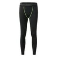 thumbnail image 3 of Gyratedream 5-10T Youth Boys Athletic Tights Compression Pants Soccer Baseball Pants Fleece Quick Dry Sports Tights, 3 of 8