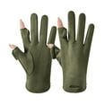thumbnail image 2 of Women's Gloves Mittens Womens Sports Gloves Outdoor Cycling Work Solid Color Gloves, Women's Accessories Gloves Mittens, 2 of 3