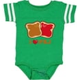 thumbnail image 3 of Inktastic I Love Pbj 2 Boys or Girls Baby Bodysuit, 3 of 5