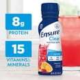thumbnail image 3 of Ensure Clear Nutrition Drink, Fat-Free, Mixed Fruit, 10 fl oz, 12 Pack, 3 of 14