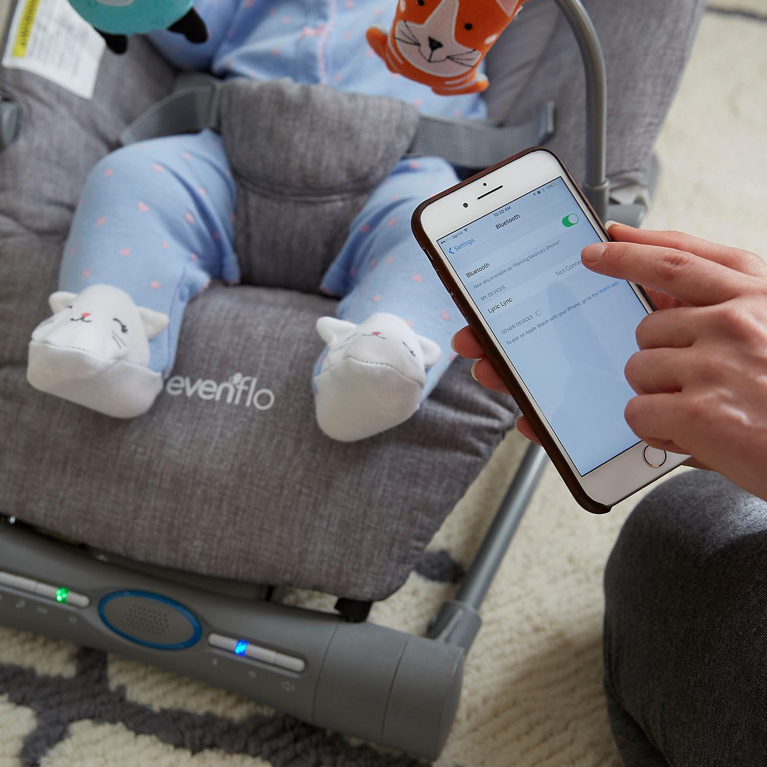 evenflo lyric musical bouncer