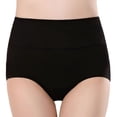 thumbnail image 1 of Ropa interior de cintura alta para mujer, bragas transpirables, suaves y elásticas con control de abdomen y cobertura total., 1 of 8