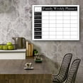 thumbnail image 2 of Ready2HangArt Dry Erase 'Family Weekly' Calendar on ArtPlexi 30 In. H X 40 In. W, 2 of 4