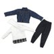 thumbnail image 5 of Trajes de figuras de acción masculinas 1/6 Scale Cowboy Jacket Pantalones Sudadera con Capucha Top Ropa Masculina para Juguetes Calientes de 12 '' Magideal Trajes de figuras de acción masculinas, 5 of 7