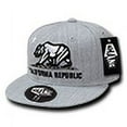 thumbnail image 2 of decky w6-cre-hgr-26 california republic retro fitted, heater grey, size 7.38, 2 of 2