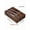 Brown, variant on Single Bamboo Plastic Wrap Dispenser, Kitchen Organizer, Aluminum Foil and Plastic Wrap Storage Box, Suitable for Kitchen Use (Brown)