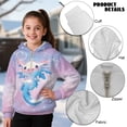 thumbnail image 6 of Pzuqiu Axolotl Hoodies for Boys Size 10-11 Comfortable Casual Long Sleeve Pullover Hoodies Sweatshirt Personalized Lightness Fall Outerwear Versatile Warm for Kids and Toddlers, 6 of 7