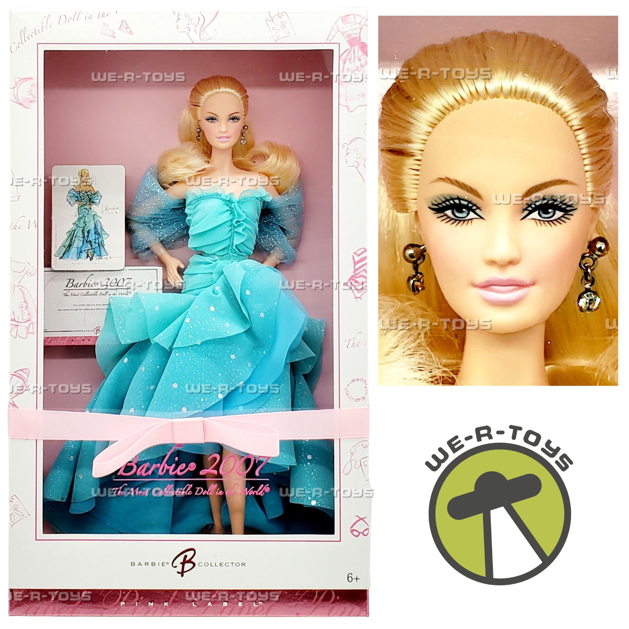 Mattel Barbie Collector 50th Anniversary Jonathan Adler Pink Label