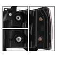 thumbnail image 6 of PIT66 Clear lens Black Housing Amber Reflector Headlights Fit for 2007-2013 Chevy Silverado 1500 2500 3500 & HD(For 2500HD/3500HD, fit 2007 new body style & 2014 old body style), 6 of 9
