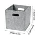 thumbnail image 3 of Caja de tela plegable para guardar ropa y juguetes | Organizador de gran capacidad de 18 l con asa reforzada | Apilable para guardarropa infantil y dormitorio, 3 of 3
