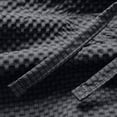 thumbnail image 7 of DeHolifer Men's Shorts Waffle Knit Casual Drawstring Summer Beach Elastic Waist Shorts with Pockets Gray XS, 7 of 7