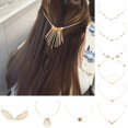 thumbnail image 2 of Femmes Bandeau Mode Strass Fleur Perle de Mariage Coiffure Bijoux de Cheveux, 2 of 9