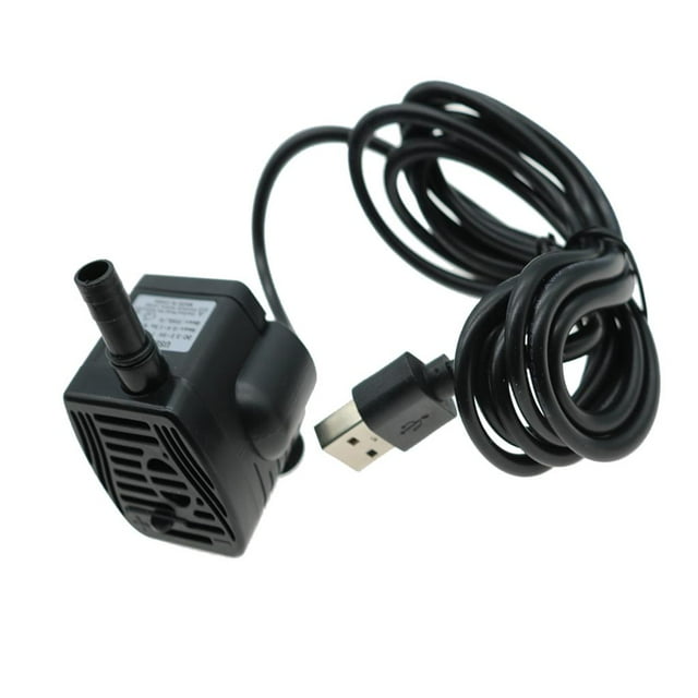 S SERENABLE DC5V Quiet Mini 200L/H Brushless Motor Submersible Water Pump With USB