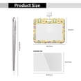 thumbnail image 3 of Cauagu Frog Bee for ID Badge Holder,Badge Holder with Windows Key Card Work Badge Sleeve for Office/ Factory/ID Credit Cards/Proximity Key Cards, 3 of 7