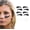 Black, variant on BLSTK Athletics Eye Black Temporary Tattoos - Smudge-Free, Easy Removal | 4 Pairs with Wipes Included | Blue Star Smear