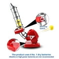 thumbnail image 4 of Ensemble de Machine de Lancer de Baseball Automatique pour Enfants, Angles et Hauteur Réglables, Jouet d'Entraînement à Lancement Automatique pour Enfants, Jouets de Sport de Plein Air, 4 of 7