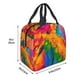 thumbnail image 3 of Disketp Colorful Parrot Jungle Dream A Bolsa Térmica para Almuerzo para Hombre y Mujer, Ideal para Trabajo, Senderismo y Picnic, 3 of 8