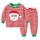 thumbnail image 2 of Conjuntos de pijamas de Navidad para niños y niñas, ropa de dormir informal con estampado de dibujos animados para bebés, 2 uds, ropa de dormir de algodón, novedad, 2 of 4