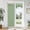 light green, variant on SIMDOO 1 Pc Sheer Linen Door Curtain No Drill Hook and Loop Easy Mount Detachable Non Transparent for Rental Home Bedroom 28x68in