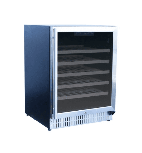 TrueFlame 24-inch Outdoor Rated Wine Cooler - TF-RFR-24W