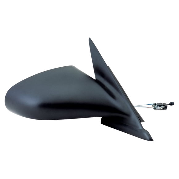 Fit System 60515C Dodge/Plymouth Passenger Side Replacement OE Style Manual Remote Mirror, Black