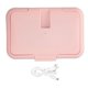 thumbnail image 1 of Chauffe-lingettes pour bébé, température constante, chauffage uniforme, portable, USB, rose, 1 of 4