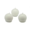 thumbnail image 1 of 2 in. Ball Candles, White - 12 Piece per Box, 1 of 1