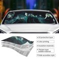 thumbnail image 5 of Windshield Sun Shade Foldable Car Front Window Sunshade For Car Suv Trucks Vans - Best Heat Shield Blocker Visor Cover Blocks Uv Rays And Keeps Your Vehicle Cool-Small, 5 of 5