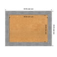 thumbnail image 5 of Amanti Art Natural Cork Board Framed Bark Rustic Grey Bulletin Board 33 in. x 25 in., 5 of 7
