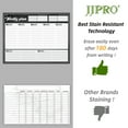 thumbnail image 4 of JJPRO Large Magnetic Dry Erase Weekly Planner White board with 6 Markers, 4 of 8