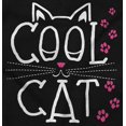 thumbnail image 2 of Crazy Lady Cool Cat Kitten Adorable Hoodie Sweatshirt Women Brisco Brands S, 2 of 5