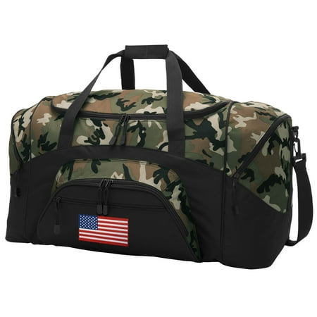 American Flag CAMO Duffel Bag - Walmart.com