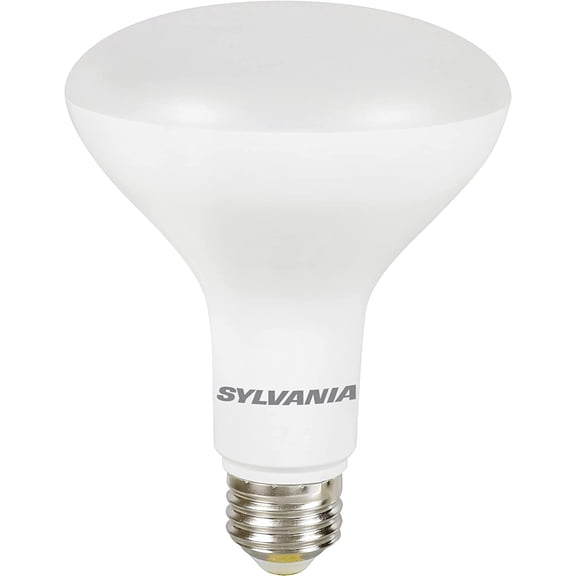 PYYAN-Sylvania Flood BR30 LED Light Bulb, 65W : 9W, Dimmable, 22 Year, 800 Lumens, 2700K, Soft White - 2 Pack (40460)