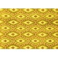 thumbnail image 1 of Ahgly Company Indoor Rectangle Abstract Yellow Modern Area Rugs, 4' x 6', 1 of 4