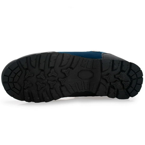 Zapatos para correr Zapatos de Senderismo Zapatos de Montañismo Antideslizantes para Hombres Fitness Casual (Azul 42)