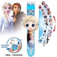 thumbnail image 3 of hotsale Marvel Figure Spiderman Elsa McQueen 24 Projection Watch Digital Clock Student Wristwatches Kids Toy Boy Birthday Gift, 3 of 5