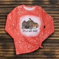 thumbnail image 2 of Tops de Mujer Camisas de Manga Larga Otoño Verano Tallas Grandes Casual Cuello Redondo Suelta Gradiente Impreso Blusa Odeerbi ODB148890, 2 of 6