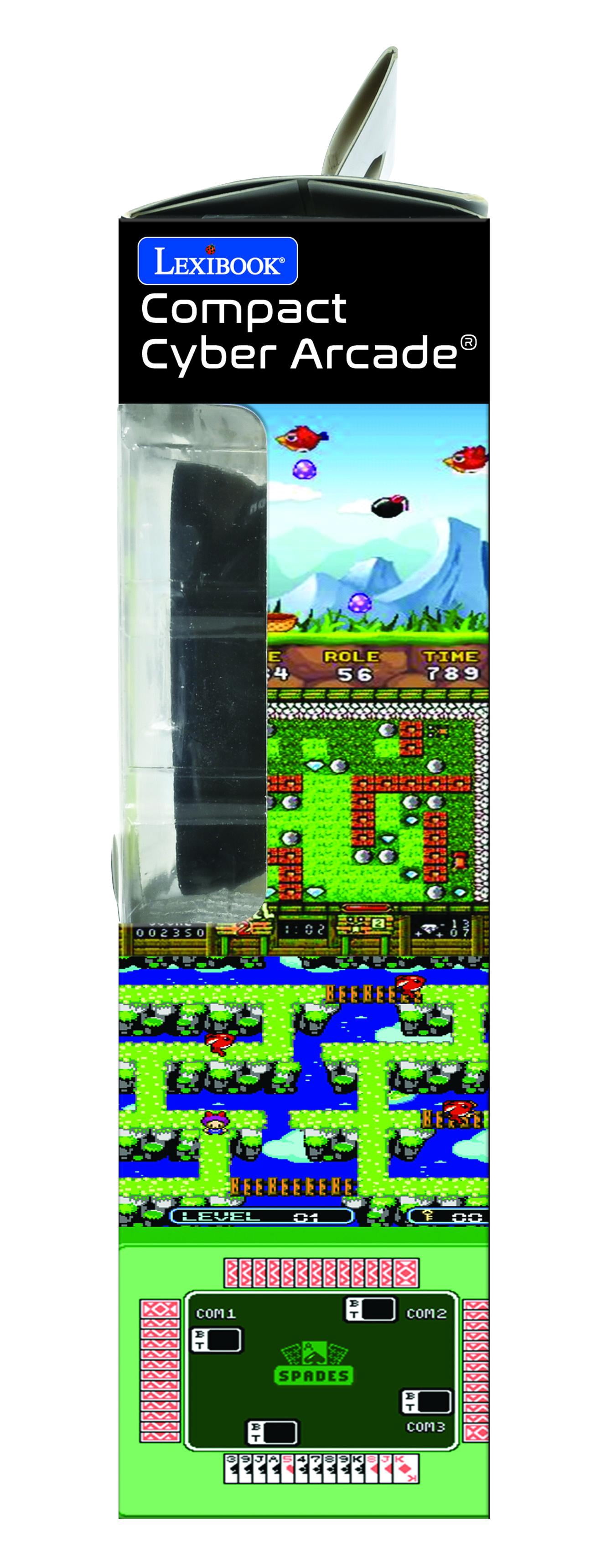 Compact Cyber Arcade® Pocket Gaming Console with color LCD 2.5'' and 150 games