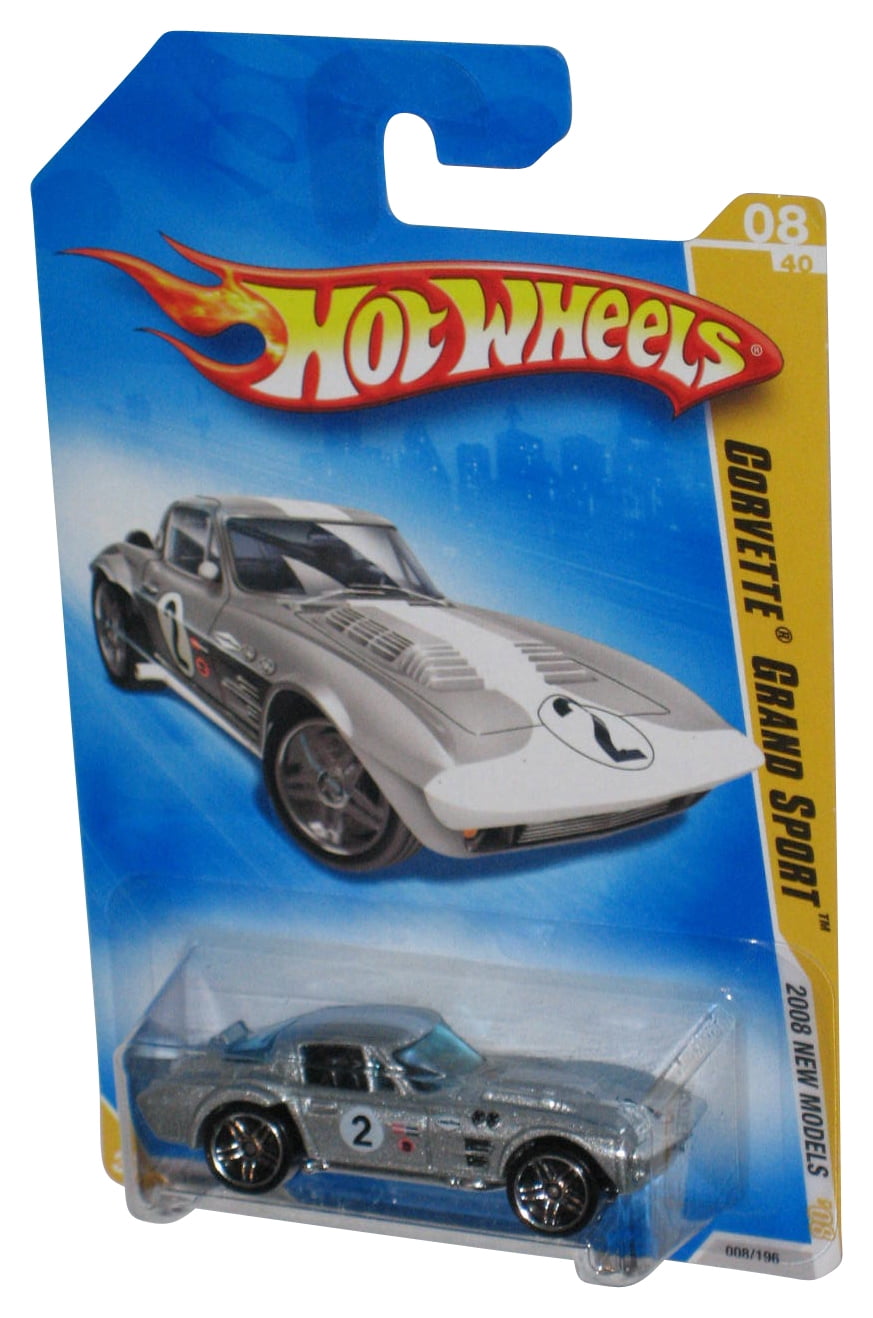Hot Wheels 2008 New Models Tesla Roadster - 1:64 Scale Die-Cast Car, Silver/Gray, #26 Of 40