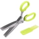 thumbnail image 1 of Herb Scissors, Multipurpose 5 Blade Kitchen Scissor, Stainless Steel Herb Cutter Scissors, Chopper Scissors, with Cleaning Comb, 1 of 5