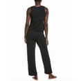 thumbnail image 2 of Natori womens  2pc Blissful Essentials Top & Pant Set, XL, Black, 2 of 3