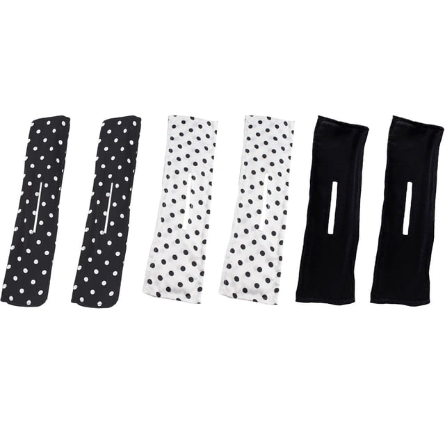 GOOHOCHY 6 piezas para hacer moños, accesorios para peinar el cabello para mujeres y niñas, moldeadores de moños, bandas para el cabello