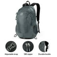 thumbnail image 5 of WATERFLY Unisex 30L Small 600D Durable Hiking Travel Nylon Backpacks Daypack,Gray, 5 of 7