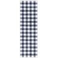 thumbnail image 2 of Safavieh Santa Clara Madrid Checkered Polyester Runner Rug, Ivory/Gray Black, 2'6" x 8', 2 of 11