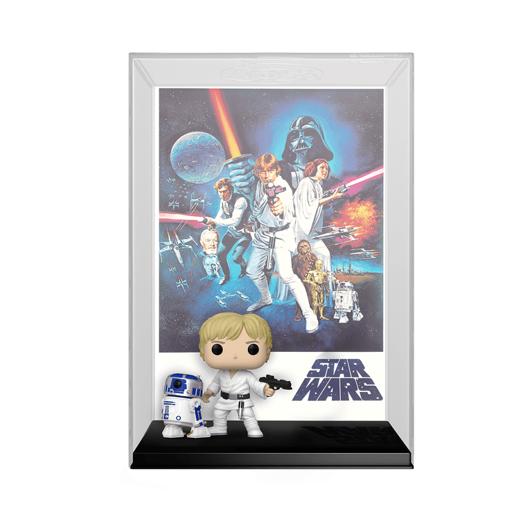 Funko Pop! Star Wars A New Hope Movie Poster with Luke Skywalker