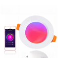 thumbnail image 5 of Producto WIFI downlight inteligente graffiti APP control remoto WIF RGBWC atenuación color resaltado foco, 5 of 5