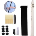thumbnail image 3 of Yazoeia Mini Saxophone Ensemble pour Amateurs de Musique - Ensemble d'Instruments à Vent Portable, Blanc CJC912-201401, 3 of 7