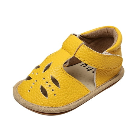 

Cathalem Size 5 Little Girl Shoes Summer Out Single For 324M Walkers Sandals Girls Hollow Shoes Boys Girls Jelly Sandals Size 12 Yellow 6 Months