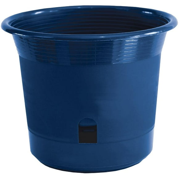 10" Self-Watering Planter - Navy Blue