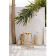 thumbnail image 2 of Bistro Backless Rattan Counter Stool Handmade Manau Rattan Kitchen Bar Seating 26 Inch Height for Island, Breakfast, Dining, Coastal Home, 2 of 4